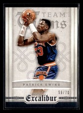 2015-16 Panini Excalibur Patrick Ewing #21 Team Titans Silver /70 IC1360
