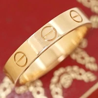 Cartier Mini Love Ring size US5 EU49 18k Rose Gold 750 Auth #4129