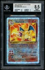 2002 Pokemon Charizard HOLO R Legendary Collection Reverse Foil BGS 8.5