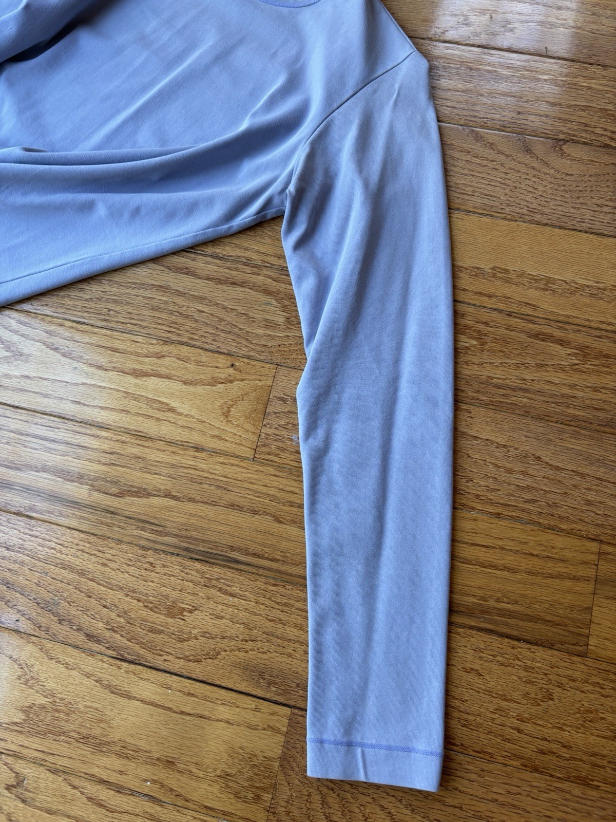 Vintage Patagonia Long Sleeve Base Liner Warm Shirt Baby Blue Women’s S thumbnail 6