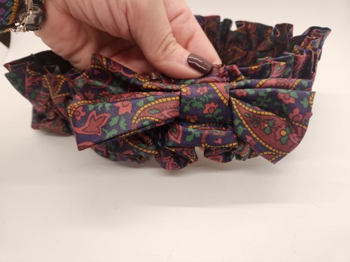 Vintage NOS Longaberger Medium Basket Garter in Father's Day Paisley Print - Picture 4 of 6
