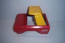 Buddy L Pickup Truck Cab 1970's Red-Yellow Pressed Steel