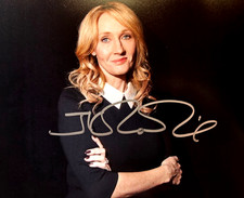 J.K. ROWLING Signed 8x10" (Harry Potter Author) Original Autograph Authentic COA