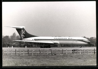 Fotografie Flugzeug Vickers VC10, Caledonian / BUA G-ASIX 