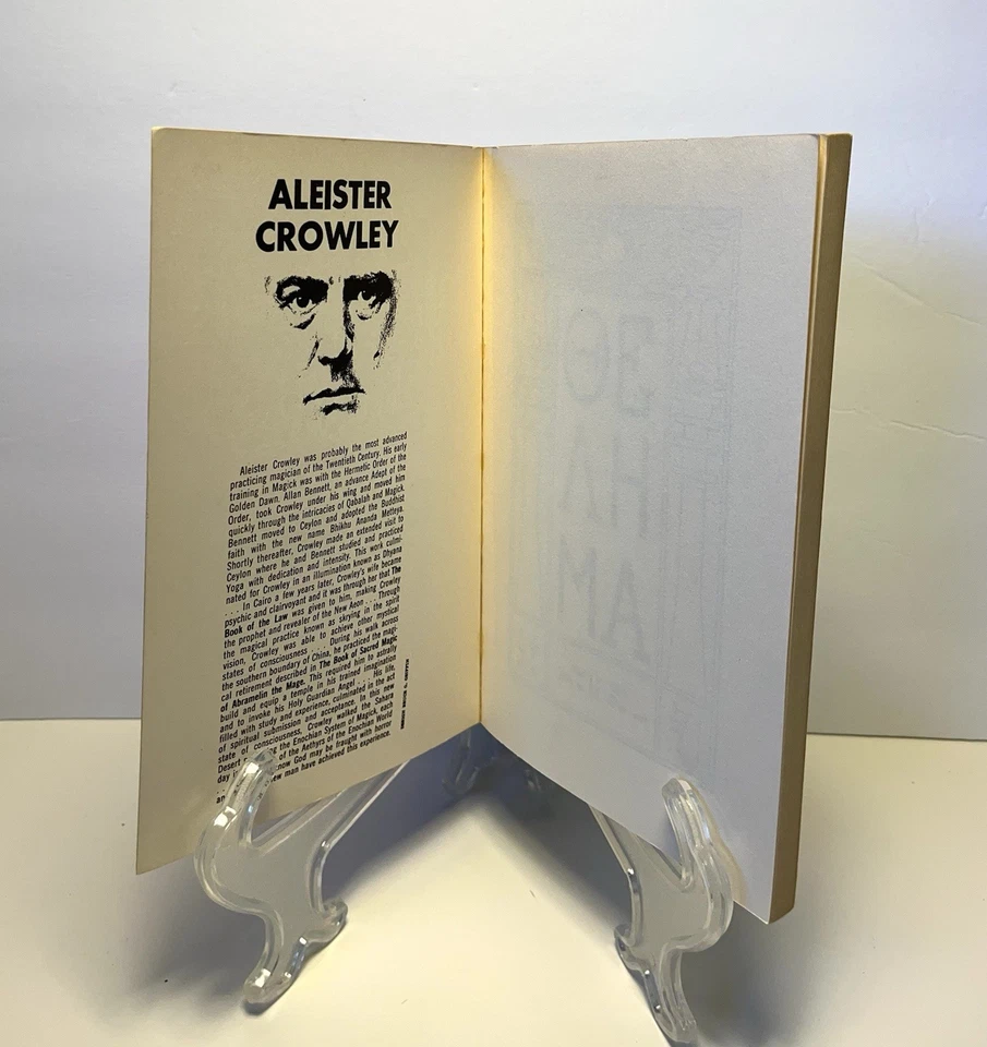 The Holy Books of Thelema Aleister Crowley 1972 Sangreal pb 2nd printing VG-mint - Image 3 of 4