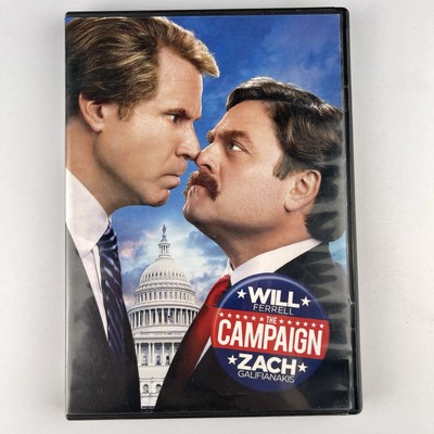 The Campaign DVD Will Ferrell Zach Galifianakis VG Condition Free Shipping