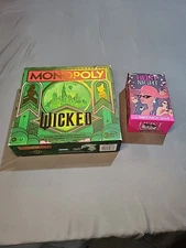 MONOPOLY: Wicked Board Game (Wizard of Oz) NEW SEALED And Heist Night New In Box