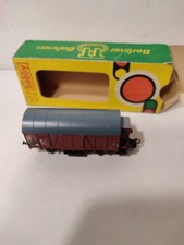 HOBBY TT BERLINER BAHNEN WAGON FOURGON COUVERT A GUERITE EN BOITE TRES BEL ETAT