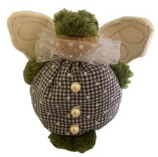 HC Accents Freddy Flutter Frog Angel Wings Plush 4" Tall
