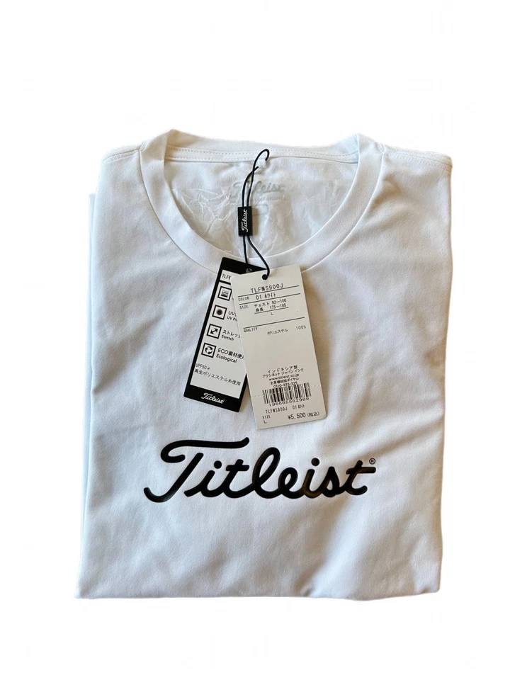 Мужская тренировочная футболка Titleist, размер L, быстрая сушка и защита от ультрафиолета - Изображение 4 из 4