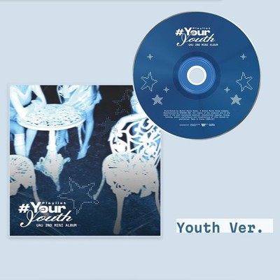 UAU 2. Mini Album Playlist #Your Youth COMPACT YOUTH Ver. CD+P.Karte+Poster+Post
