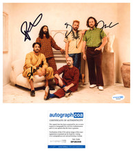 ‘Young The Giant’ Band Signed 8x10 Photo Sameer Gadhia +3 ACOA