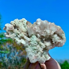 1.68LB A+++Natural Red Crystal Himalayan Quartz Cluster /Mineralsls Specimen