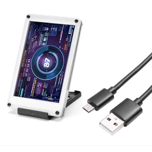 Moniteur informatique Temp 3.5 Inch Ips Éditeur de thème variable Auto Off Dual Usb IDM