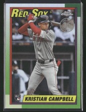 2025 Topps Chrome Update KRISTIAN CAMPBELL #90CU-19 Red Sox RC