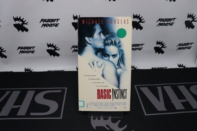 Basic Instinct VHS 1992 Thriller Original Release Carolco Home Video