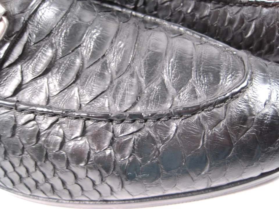 Philipp Plein Herrenschuhe/ Python / in 44,5 / UK 10 / TOP/ Schwarz - Bild 3 von 4