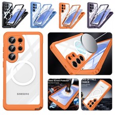 360° Full Body Shockproof Magsafe Case Cover For Samsung S26 S25 S24 S23 Ultra