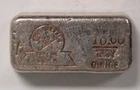 10oz .999 Fine Silver Star Metals Cast Bar