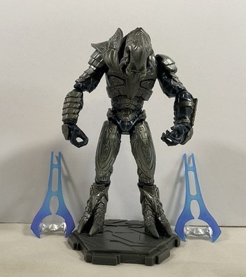 World of Halo Arbiter Ripa  Moramee figure 1:18 4'' Covenant Elite Jazwares