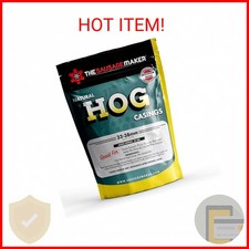 The Sausage Maker  Natural Hog Sausage Casings 32-38mm, Edible Casing For Sausag