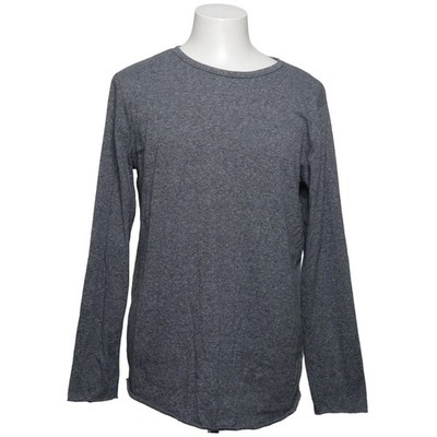 Divided by H&M, Langarmshirt, Größe: M, BASIC, Grau, Baumwolle/Polyester #eor