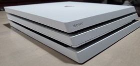 Sony PlayStation 4 PS4 Pro Glacier White 1TB Bundle 13.02 FW Clean! Tested!