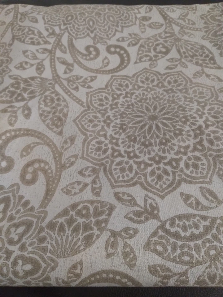 Madison Park Signature Duvet Cover King 108" X 92" Beige Floral Medallion  - Image 2 of 4