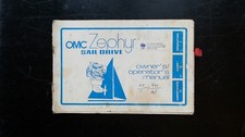 OMC Zephyr Sail Drive Manuale dell'acquirente Stern Drive 60 Gas anni 70