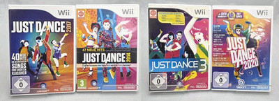 Nintendo Wii JUST DANCE Spiele  3; 2014; 2017; 2020
