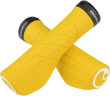 Ergon GA3 Grips - Yellow Mellow, Lock-On Super Soft UV-Stable Rubber Compound