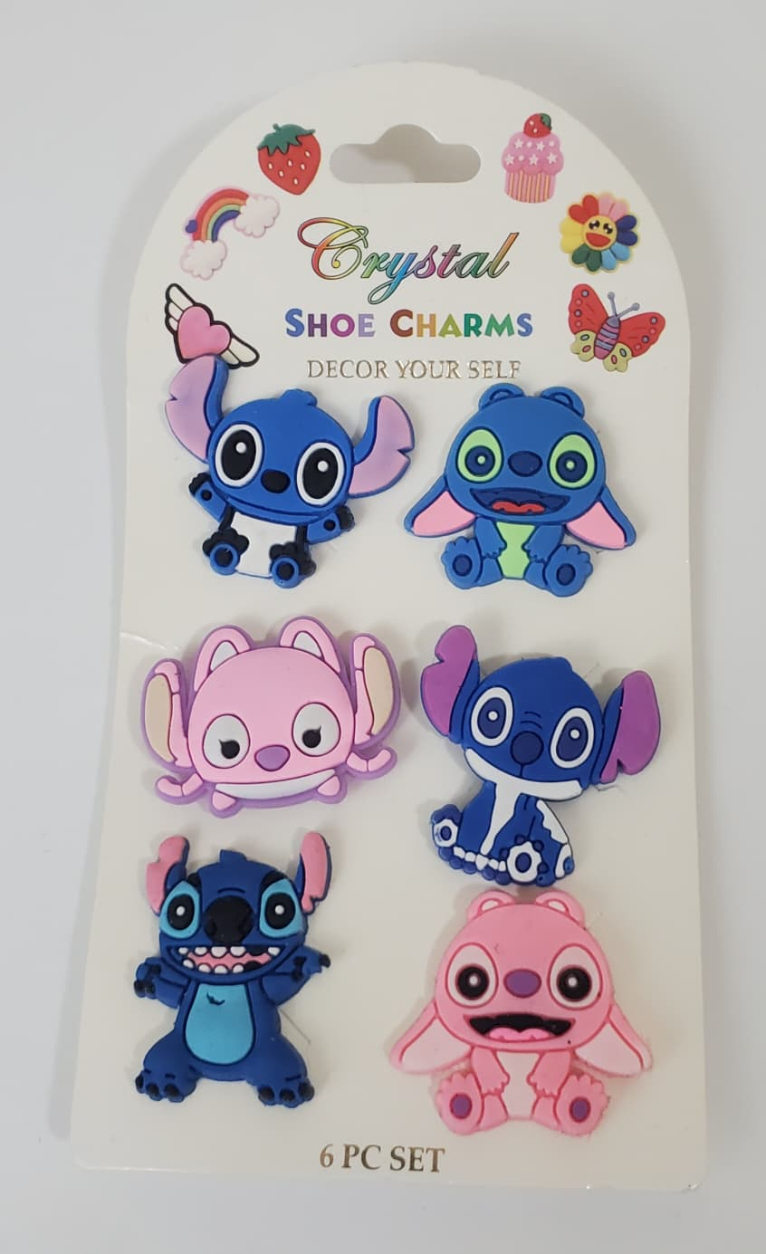 SHOES CHARMS FOR CROCS STITCH SET 4 PCS COLLECTIBLES