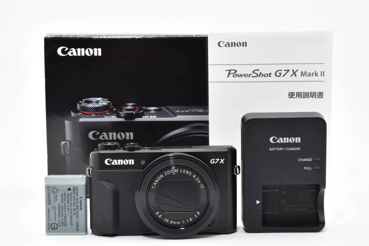 Canon G7X Mark II 1-4.9x Digital Zoom Cameras for sale | eBay UK