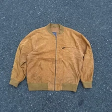 90s 00s beige suede jacket