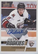 2017-18 Upper Deck CHL Star Rookies Auto Cameron Hillis #352 Auto b9t