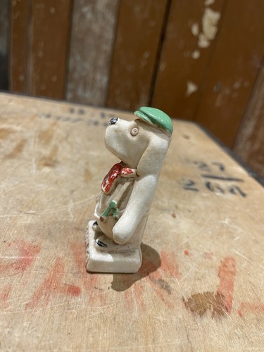 Chalkware Retro Dog Figures Ornaments Statues Home Decor - Picture 16 of 20