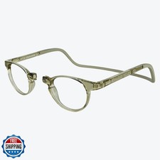 Clic Magnetic Reading Glasses for Men or Women, Soft Foldable Ban