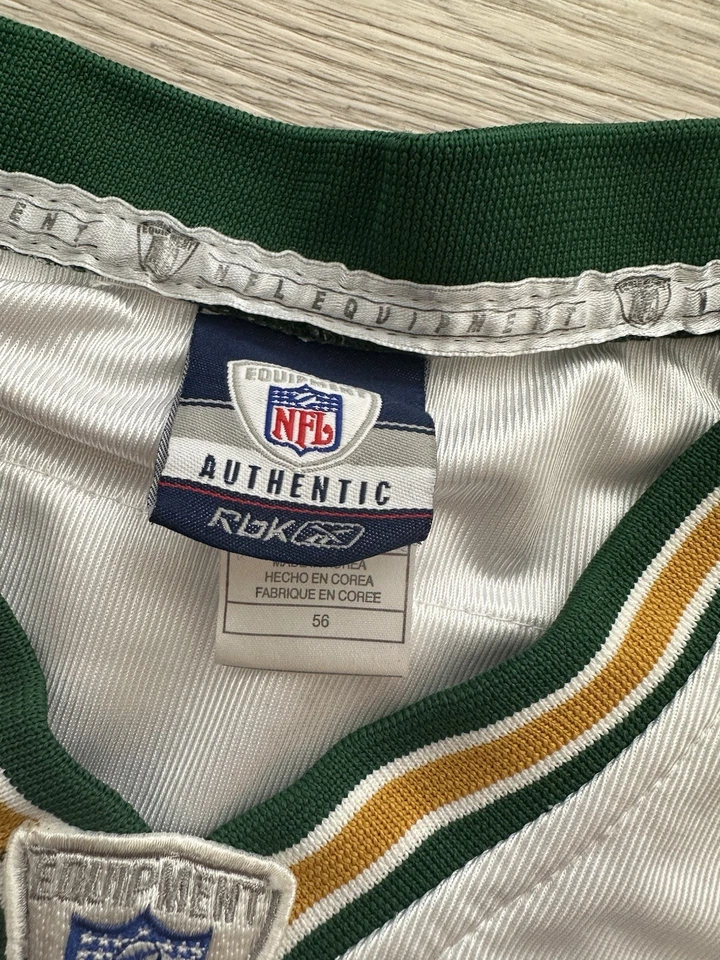 NFL REEBOK-GREEN BAY PACKERS-FAVRE #4 TALLA 56 CAMISETA PARA HOMBRE- Auténtica Foto 4 de 4