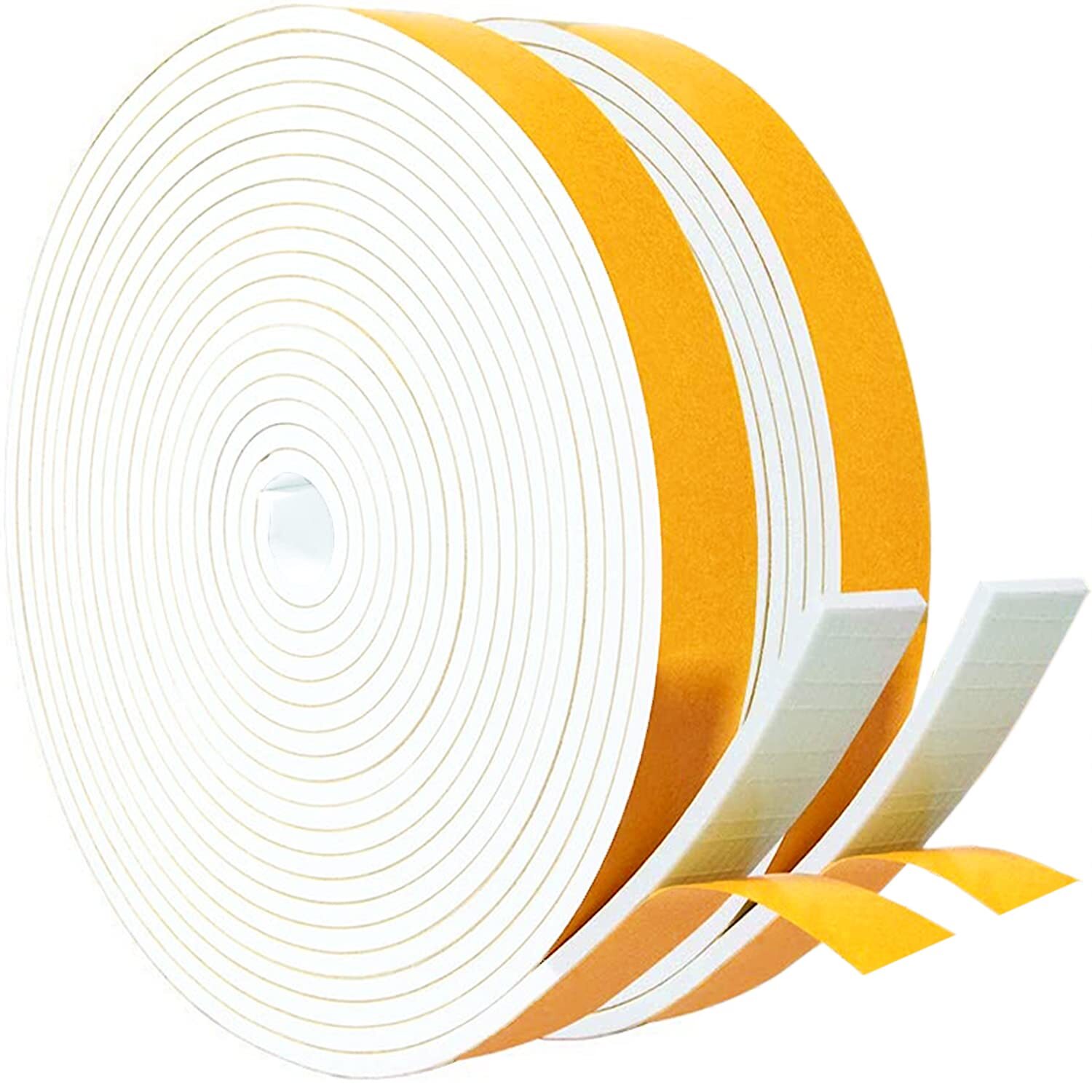 Nastro sigillante autoadesivo per porte e finestre, 20 mm (larghezza) x 3