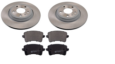FOR A4 A5 A6 A7 SQ5 Q5 TDI SE TECHNIK REAR BRAKE DISC REAR brake PADS 300MM