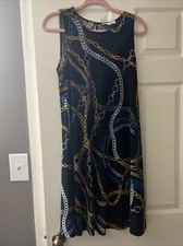 Nine West Sleeveless Dress Size 10  Round Neck
