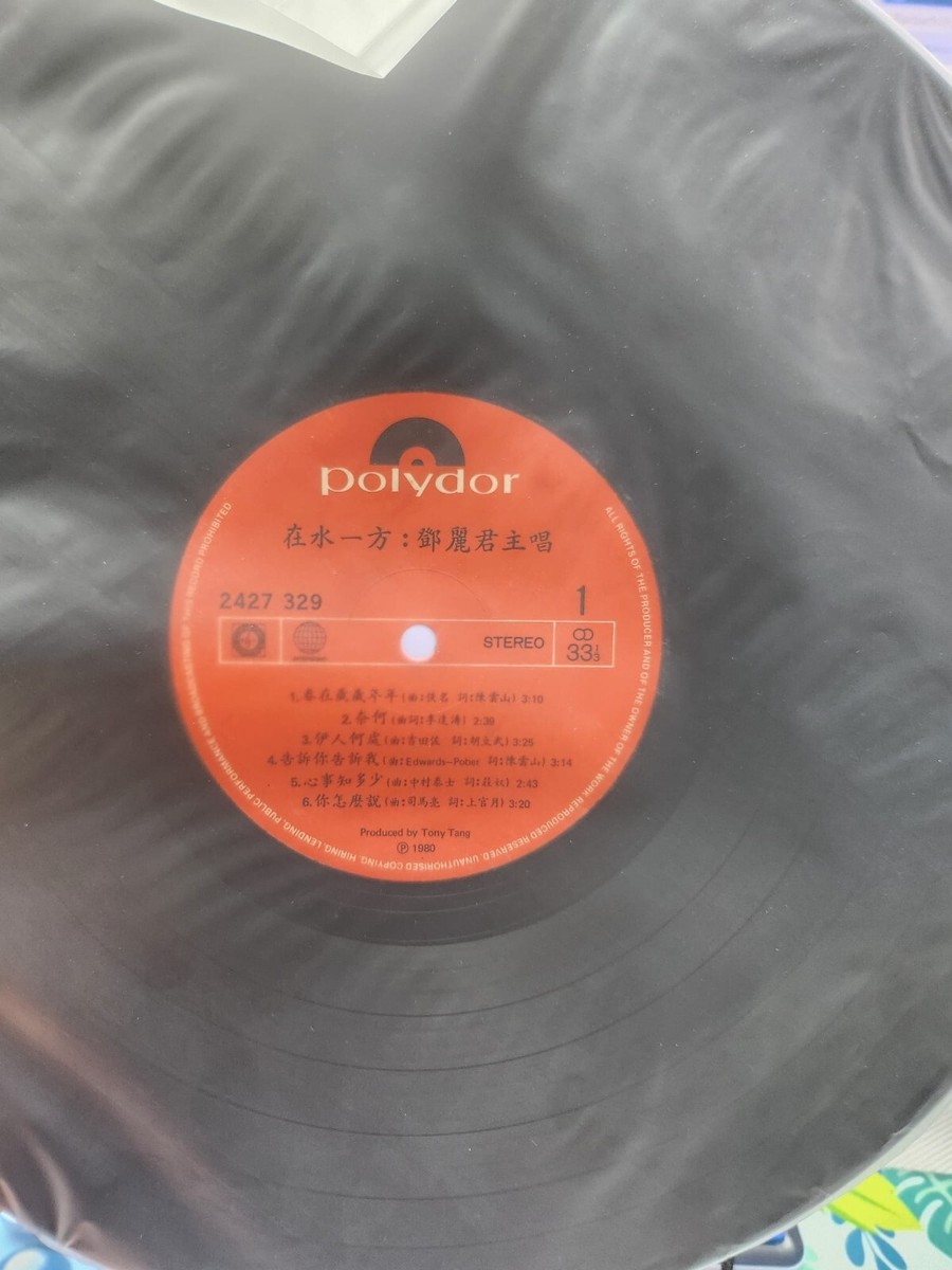 鄧麗君在水一方黑膠唱片Teresa Teng LP (港膠所2389) | eBay