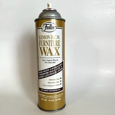 The Fuller Brush Company Lemon D.C.W. Furniture Wax Vintage HTF Polish