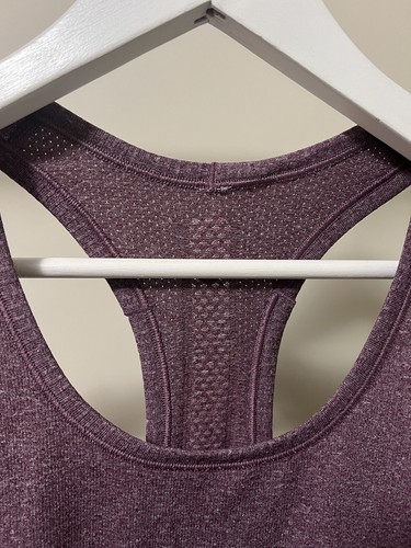 💜 LULULEMON-Swiftly Tech Racerback Tank Top -Purple-Size 6 Can (10 Aus)-RRP $69 - Picture 5 of 13