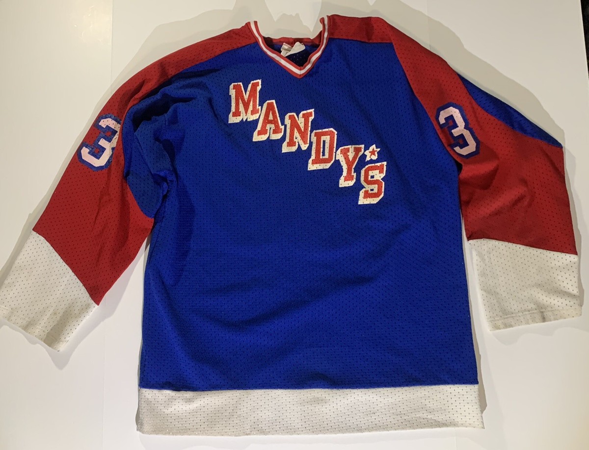 Bob McCarthy Athletic Wear Hockey Jersey Vintage Mandy