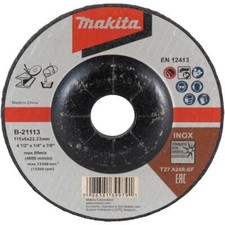 Image of Makita A24R Long Life Metal Depressed Grinding Disc 115mm