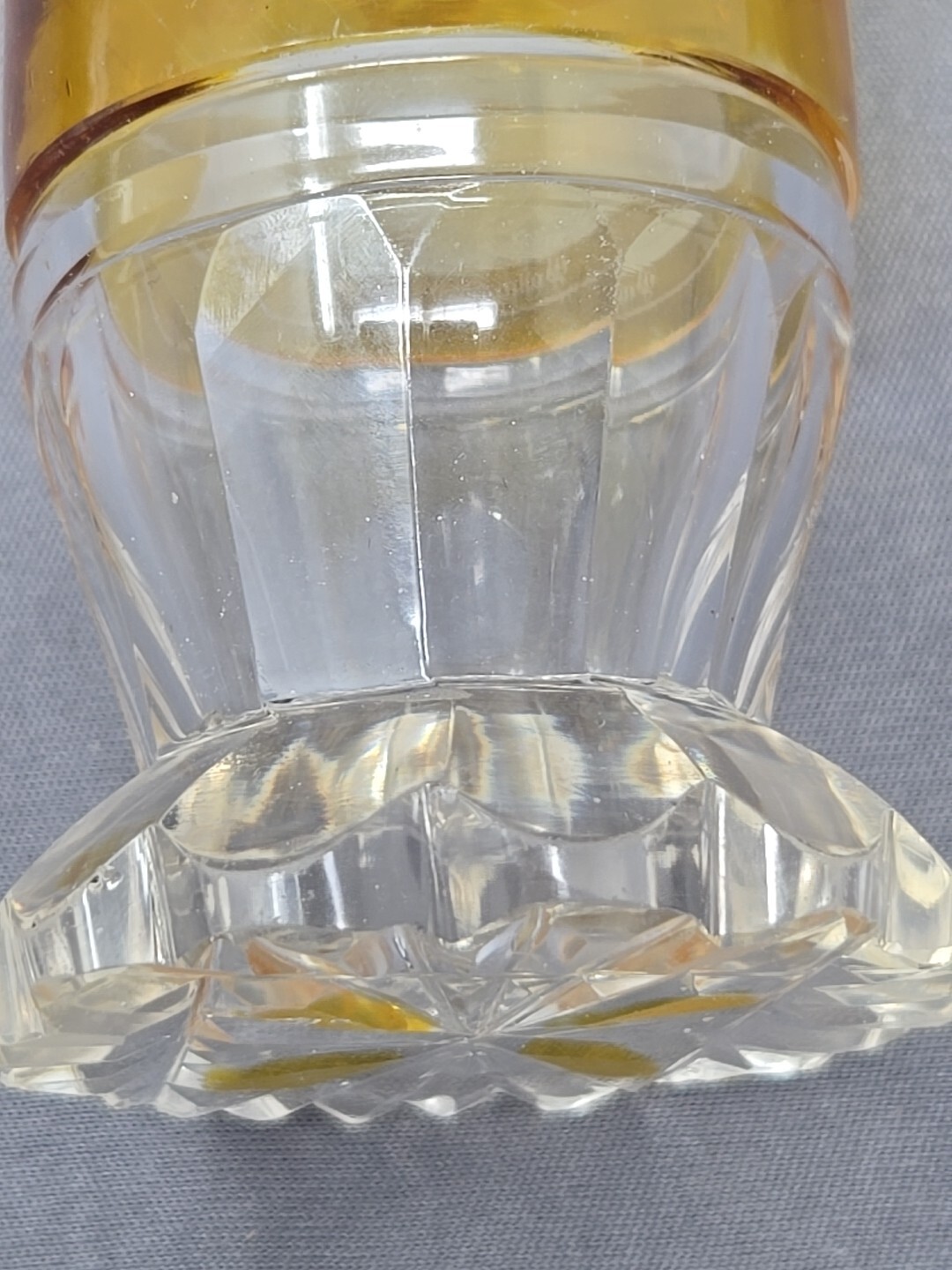 Bohemian Souvenir Amber Glass Bastei, Rock Formation Germany 19th ...