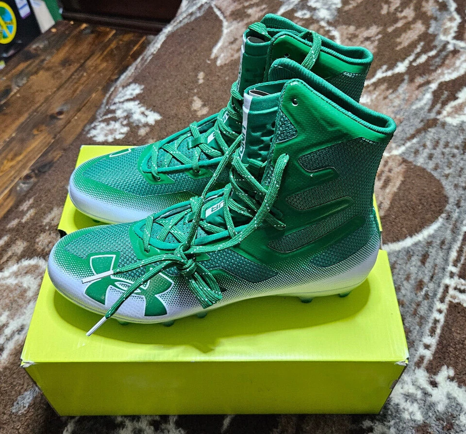 TACOS UNDER ARMOUR RESALTADOS MC TALLA 9 VERDE KELLY - NUEVOS / PRECIO DE VENTA SUGERIDO POR EL FABRICANTE $ 130 Foto 2 de 4