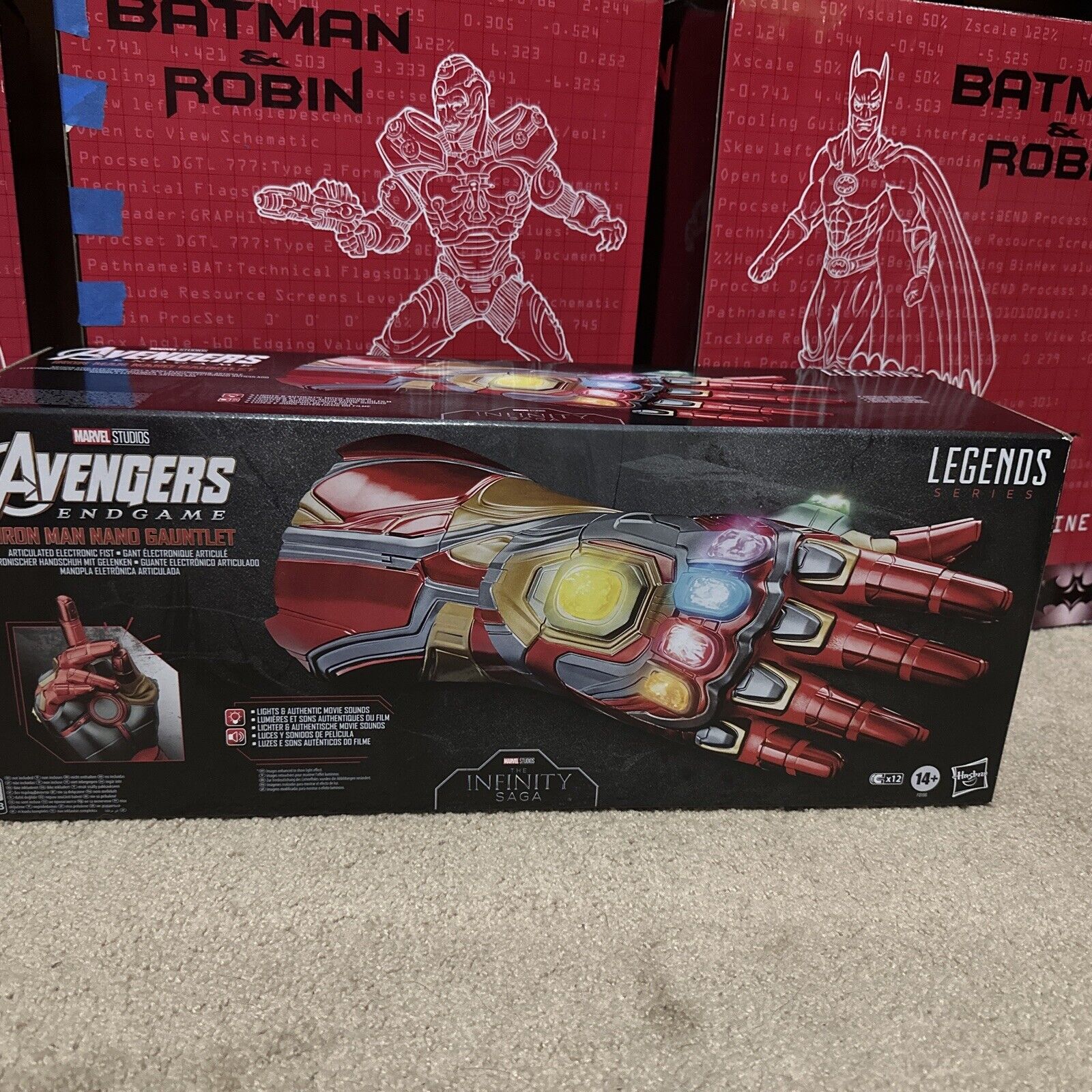 Marvel Legend Series Avengers End Game Iron Man Infinity Gauntlet