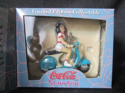 Coca Cola Scooter Die Cast Limited Edition - In Original Box